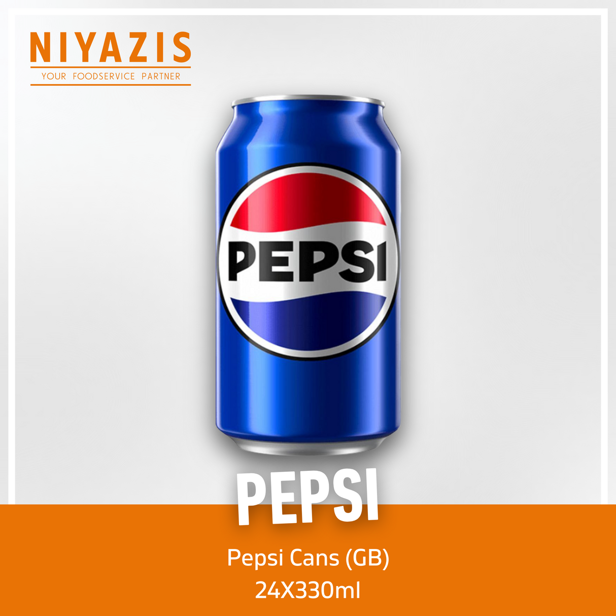 Pepsi Cans-(GB)-24x330ml