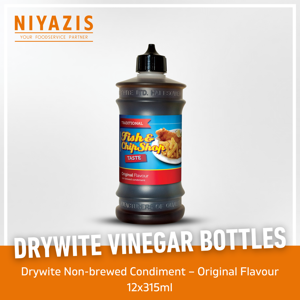 Drywite Vinegar Bottles NBC 12x315g