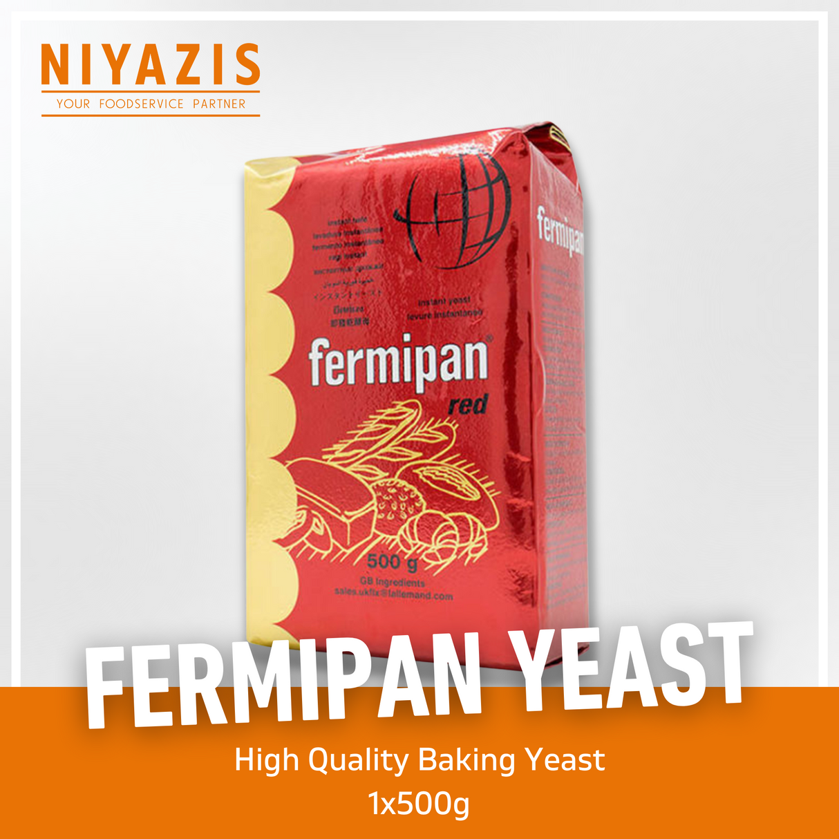 Fermipan Instant Yeast 500g