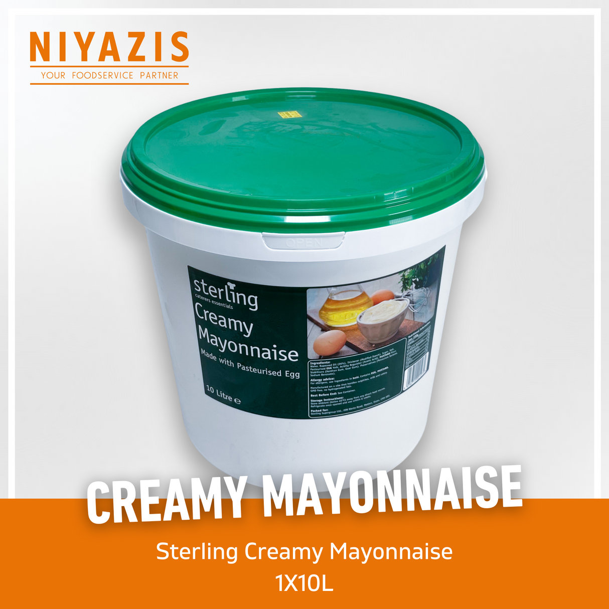 Sterling Creamy Mayonnaise 10 Litre