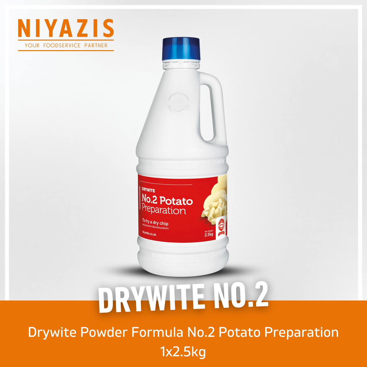 Drywite No.2 Potato Preparation Powder 1x2.5kg