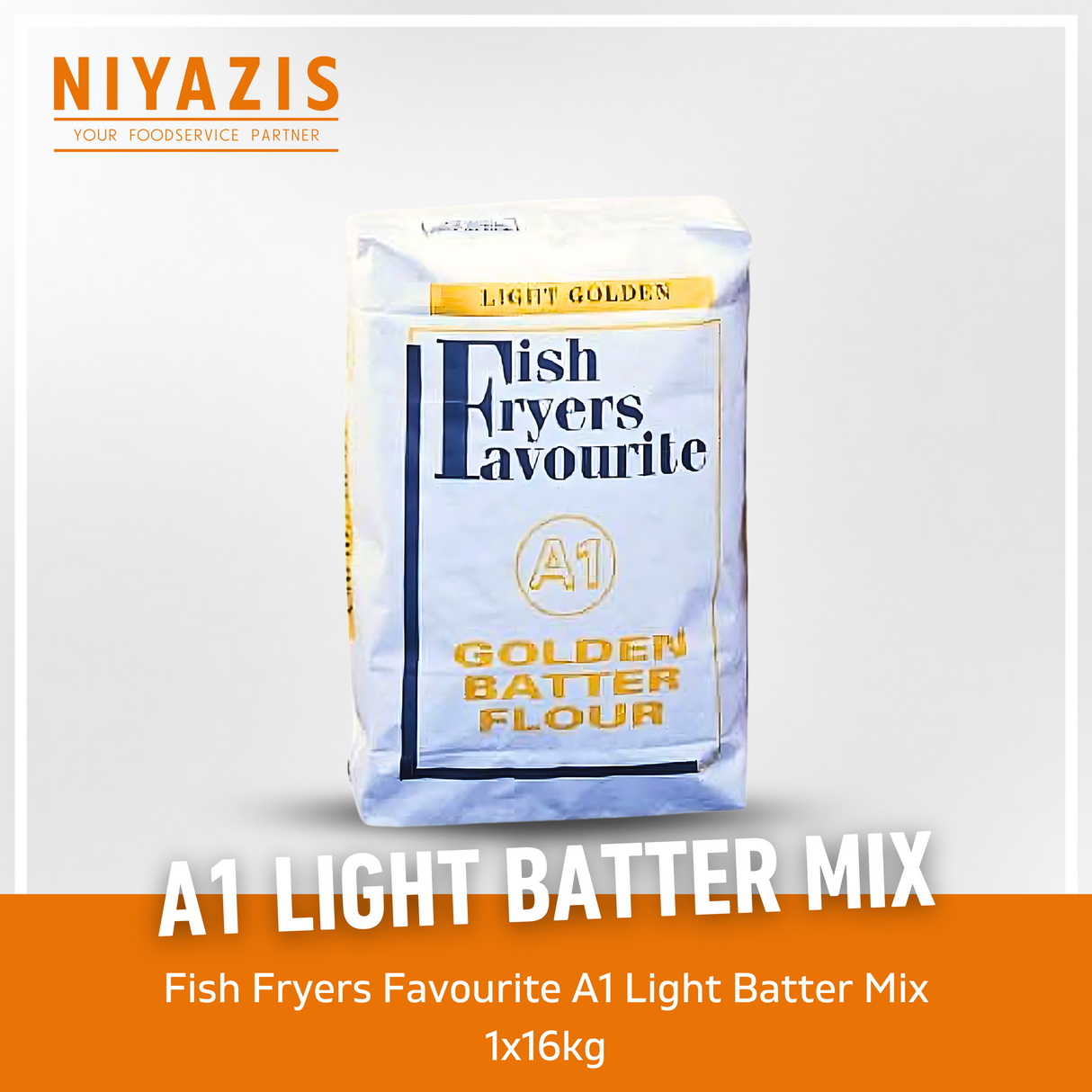 A1 Light Batter Mix 1x16kg