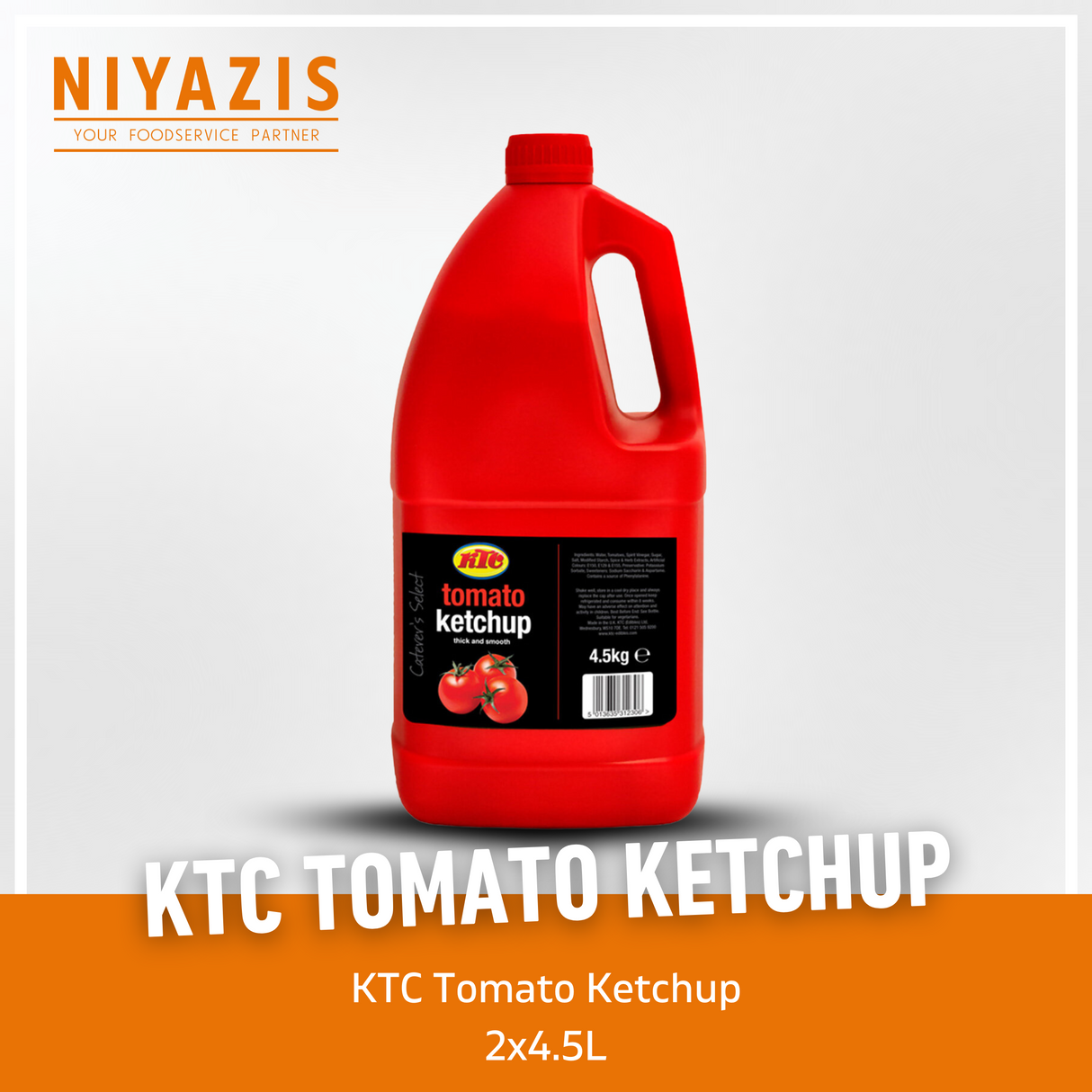 KTC Tomato Ketchup 2x4.5KG