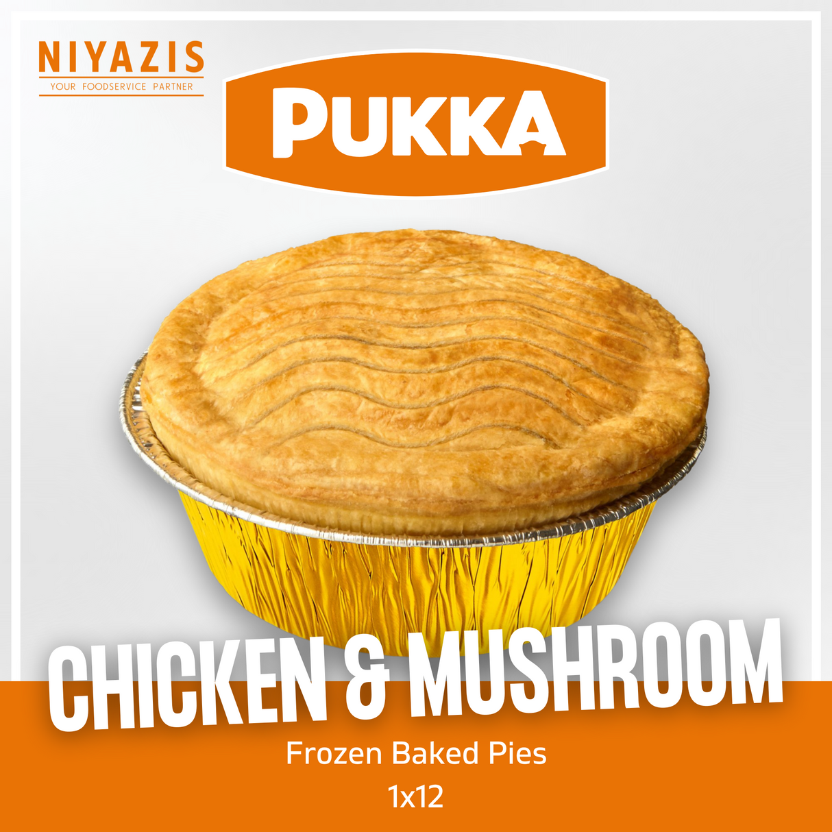 Pukka Pies Chicken & Mushroom Large