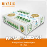 Paragon Basics Halal Beef Burger 48X4oz